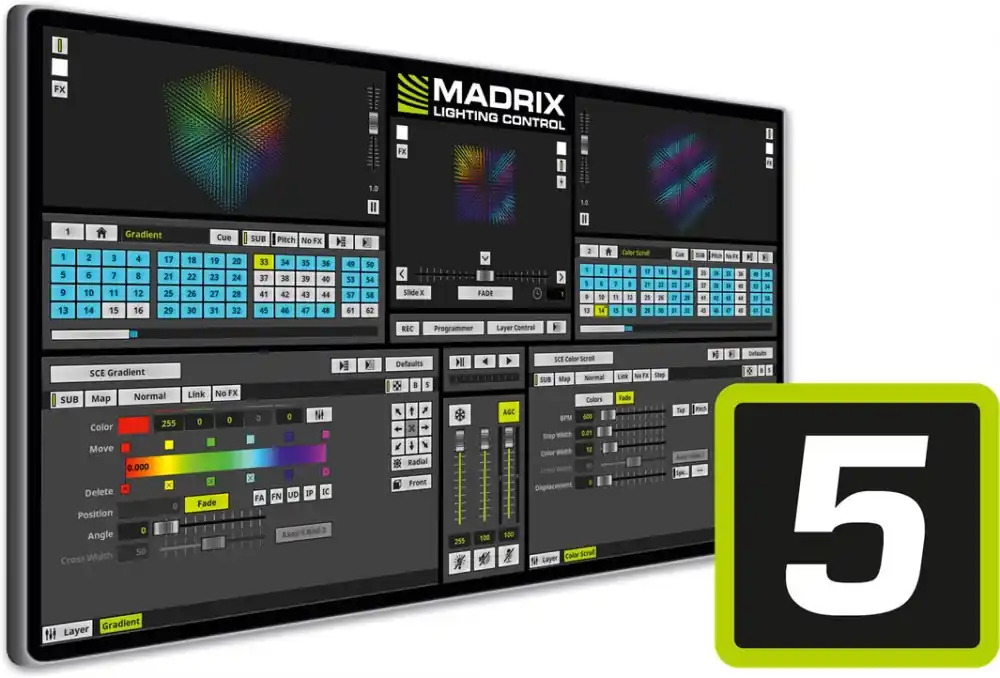 Geprüfte Qualität - MADRIX UPGRADE start -> entry