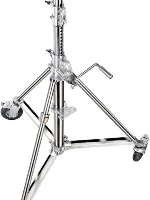 Manfrotto - B6029X - Super Wind Up 29 Low Base Stainless Steel - Auf Lager