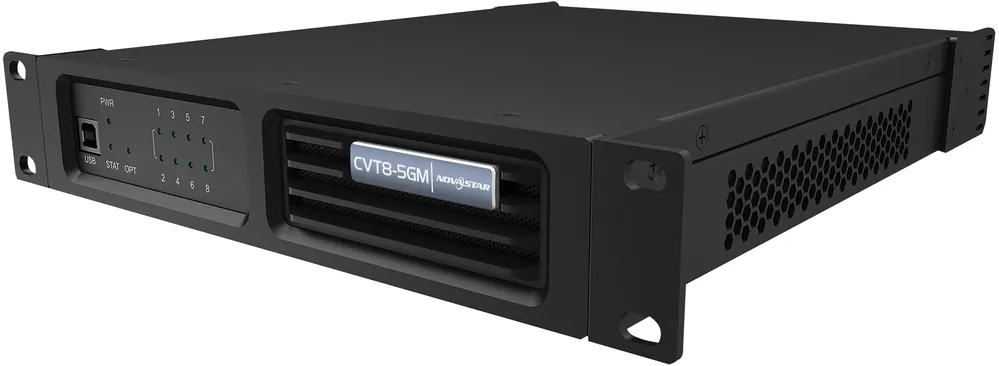 NOVASTAR CVT8-5G-M Glasfaser-zu-8x-5G-Ethernet-Konverter | Direkt vom Hersteller