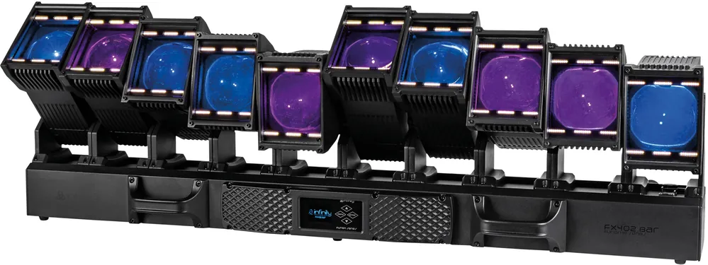 Extra sparen - INFINITY Furion FX402 Bar 10 x 60 W RGBW LED FX Bar mit Strobe-Pixeln – IP65
