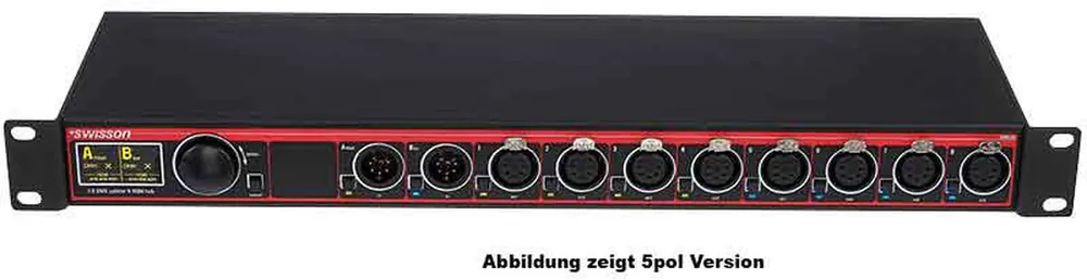 Wochenendangebot | Swisson XPD-28-5R6 (Rack), RDM-DMX-Splitter