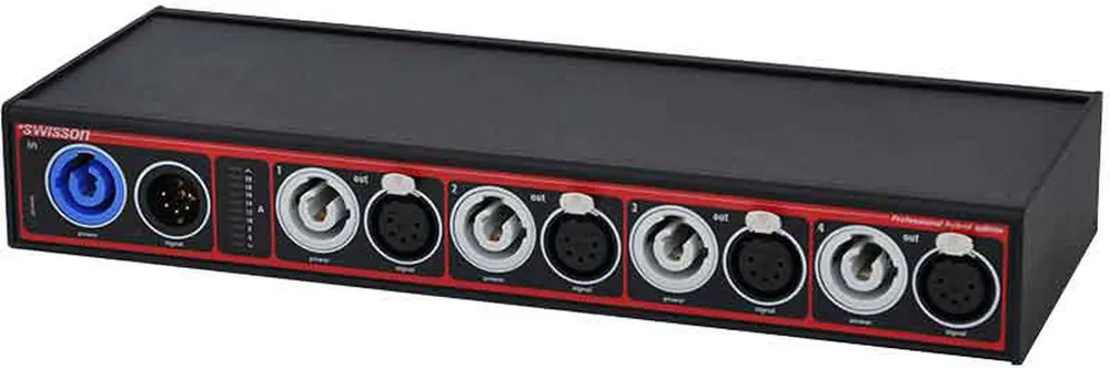 Swisson XSH-5BR-1P4 (Box) RDM Hybrid Splitter - Sehr gefragt