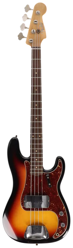 Fender Custom Shop 1960 Precision Bass RW JRN 3TS R144145 - Neuheit