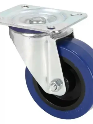 Adam Hall 372151 Lenkrolle 100 mm Blue Wheel | Aktionspreis