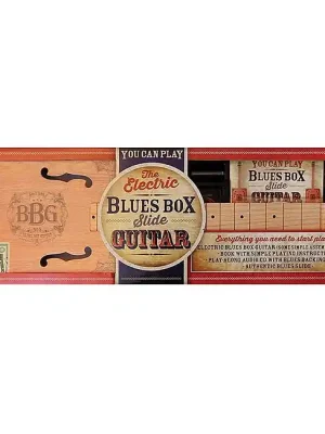 Abverkauf - HAL LEONARD The Electric Blues Box Slide Guitarkit Cigar Box Guitar Bausatz inklusive Lehrbuch