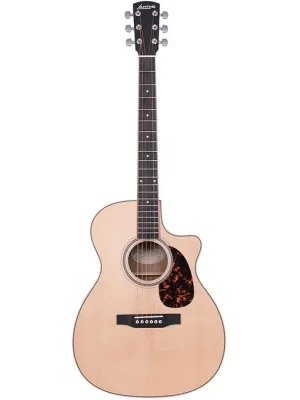 Hochwertig - LARRIVEE OMV-03E Recording Orchestra Mahogany Elektro-Akusik-Gitarre inkl. Koffer / AL