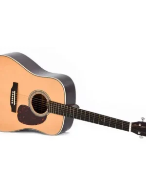 Sichere Zahlung | SIGMA GUITARS SDR-28 Dreadnought Akustik-Gitarre inkl. Gigbag, natur