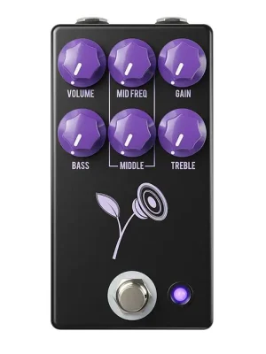 JHS PEDALS Violet Black Lari Basilio Overdrive Effektpedal - Meistverkauft