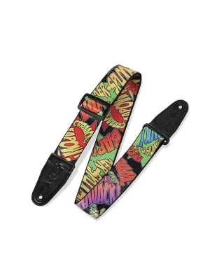 Bewährte Qualität | LEVYS MPD2-036 Designer Serie Nylon-Gitarrengurt (50mm)