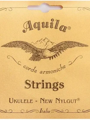 Neu | AQUILA 30U New Nylgut Uke Set Soprano Wound G Saiten für Tenor Ukulele GCEA