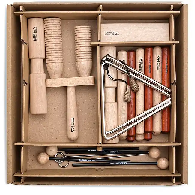 Bestpreis - ROHEMA 61549 Percussion Set 1 (für 12 Kinder)