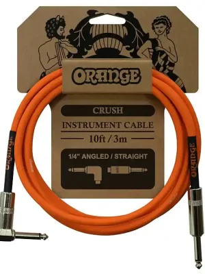 Beliebt - ORANGE CA035 Crush Instrumentenkabel Instrumentenkabel, Kl/WKl, 3m, orange
