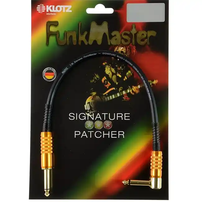 Geprüfte Qualität | KLOTZ TMPR-0060 T.M. Stevens FunkMaster Patchkabel Kl-WKl 0,6m /AL
