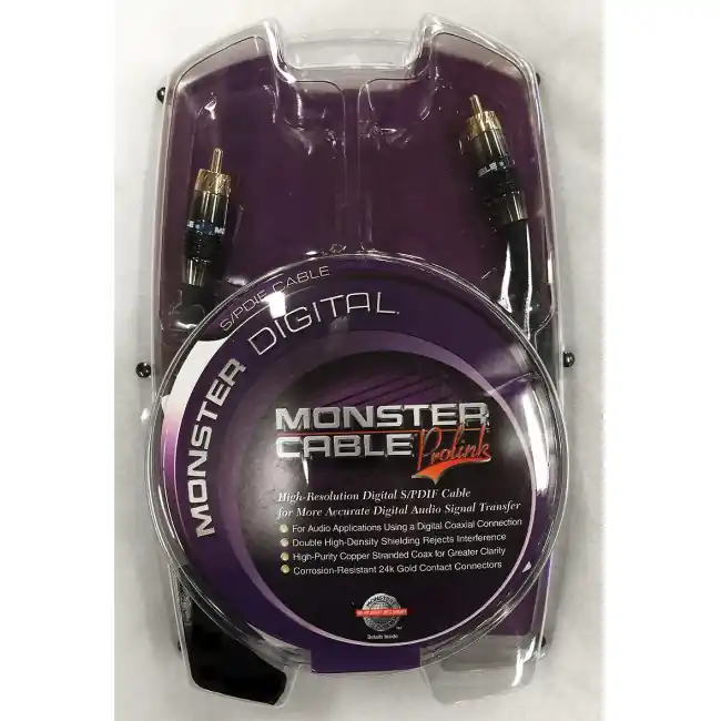 MONSTER IDL-400 Digital Coaxial Digitalkabel Chinch-Chich 4m (MO600392) - Hammerpreis