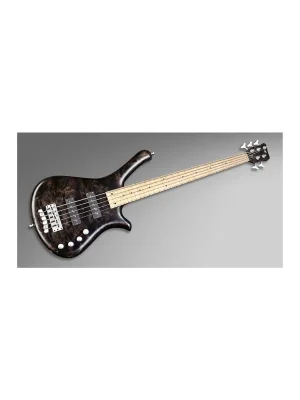 Warwick Fortress Ltd 2014 5 Nirvana Black Colored Oil Finish - Nicht verpassen