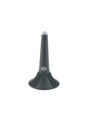 K&M 15214 Trompetenkegel schwarz - Preis gesenkt