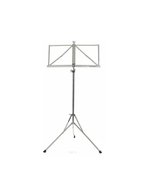 Neu verfügbar - Rockstand Notenständer nickel, höhenverstellbar 65 - 120 cm, zusammenklappbar