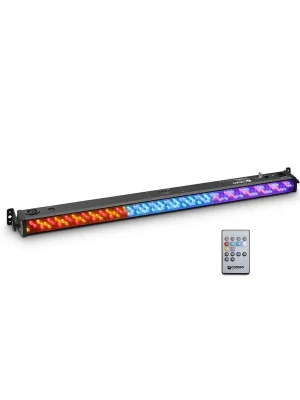 Nur diese Woche | Cameo Cameo BAR 10 RGB IR - 252 x 10 mm LED RGB Colour Bar schwarz mit IR-Fernsteuerung