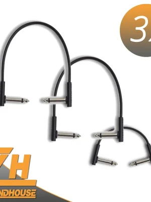 Rockboard 3 x Flat Patch Cable 10+20+20 cm - Patchkabel-Set | Jetzt bestellen
