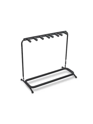 Rockstand Multiple, Collapsible Stand (3 Electric + 2 Acoustic Guitars) / Black | Aktion