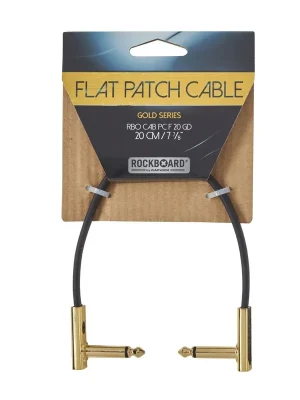 Rockboard Gold Series Flat Patch Cable 20 cm - Bewährte Qualität