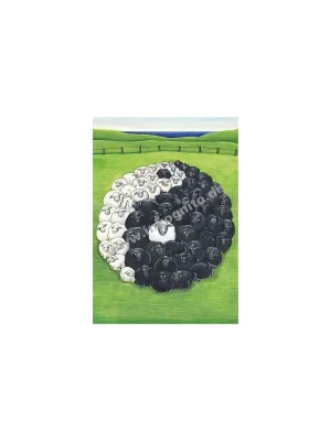 Inkognito Yin & Yang - Postkarte - Topseller