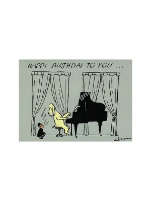 Sofort bestellen | Inkognito Happy Birthday to you - Postkarte