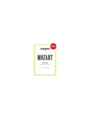 Premium | Peters W.A. Mozart 50 ausgewählte Lieder für hohe Stimme (GES/KLAV) + CD