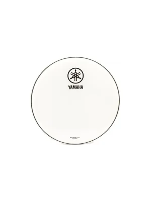 Abverkauf - Yamaha 22" BD Resonanzfell weiß - neues Logo