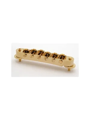 Versandbereit | Göldo Music HW05G Turnómatic Rollerbridge - 4mm Studs, gold