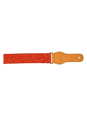 Ortega OCS-260 Gitarrengurt aus Baumwolle orange - Nur noch wenige