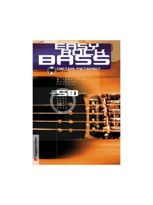 Hohe Qualität - Voggenreiter Dieter Petereit - Easy Rock Bass (mit CD)