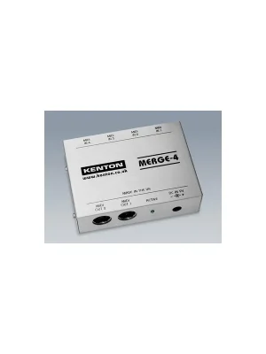 Kenton Kenton Merge 4 – 4 MIDI IN to 2 OUT aktiver Midi Merger | Jetzt kaufen