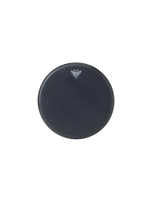 Nur solange der Vorrat reicht | Remo 14" Suede Ambassador Black - Tom Fell