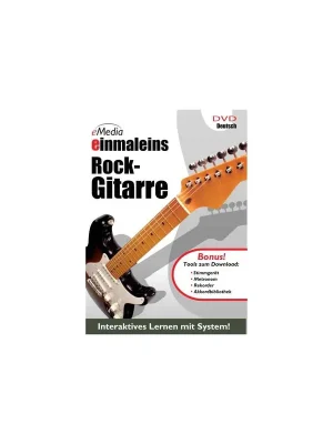 E-media Rock Gitarren einmaleins DVD | Expresslieferung