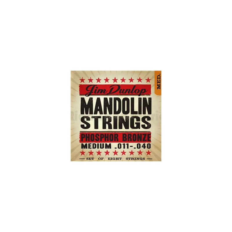 Bestseller - Dunlop Mandolin string Phosphor medium 8 string