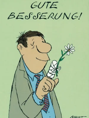 Inkognito Gute Besserung - Postkarte | Bestellbar