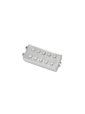 MEC Passive MM-Style Bass Pickup, Metal Cover, 5-String, Neck - Brushed Chrome | Jetzt bestellen