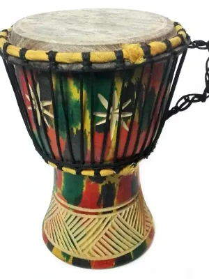 Zoundhouse Afrikanische Djembe für Kinder, Ø 14cm - Nur noch wenige