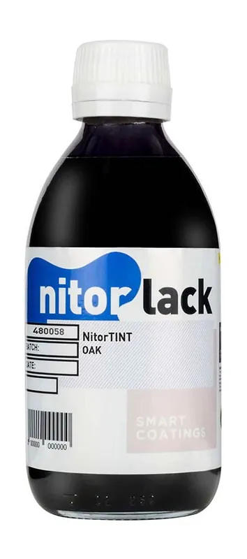 Nitorlack Farbstoff Eiche - 250ml Flasche - Werkspreis