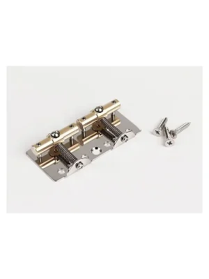 Wilkinson Bridge-Tailpiece 51 Puncher Bass Bridge Nickel - Neu verfügbar