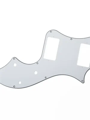 Jetzt zugreifen - PRS S2 SC Standard Satin Pickguard, 3-Ply, White/Black/White