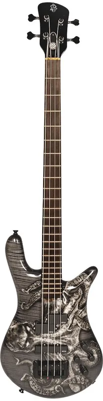 Preisnachlass | Spector Euro Limited, 4-Saiter, mit Airbrushed Squid Design