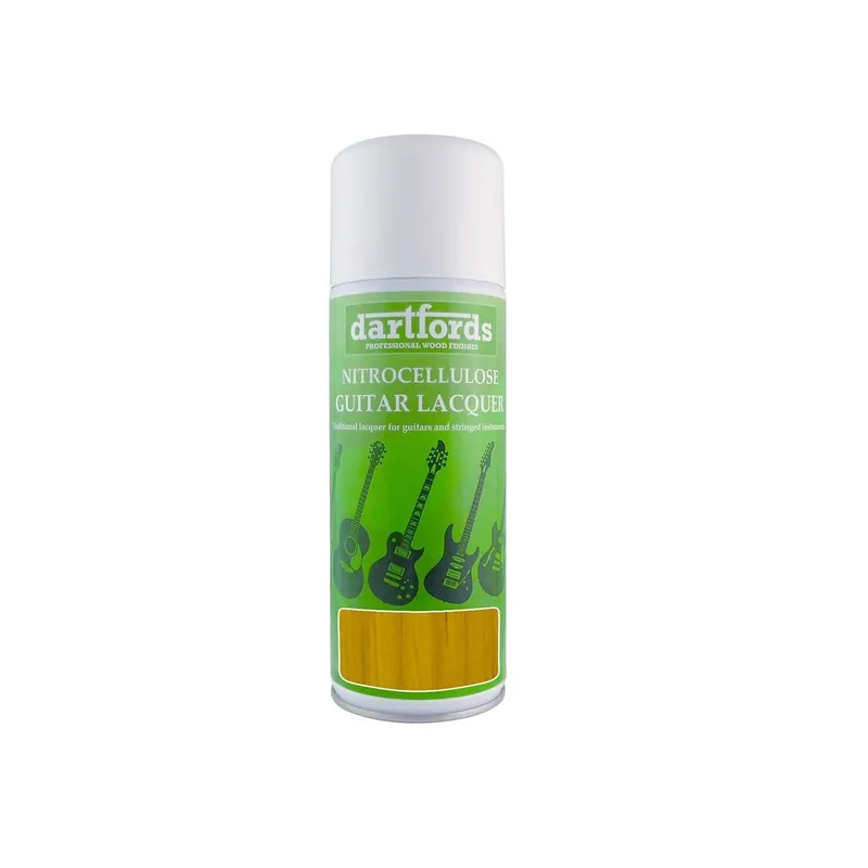 Herstellerpreis | Dartfords Nitrocelluloselack Schwächster Bernstein - 400ml Aerosol