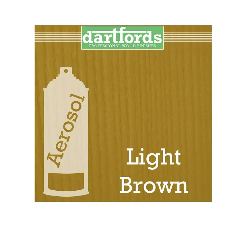 Dartfords Nitrocelluloselack Hellbraun - 400ml Aerosol | Super-Preis