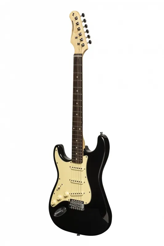 Stagg SES-30 Black Lefthand - Premium