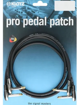 Jetzt verfügbar - Klotz Pro Pedal Patch, gewinkelt - gewinkelt - 0,9 m