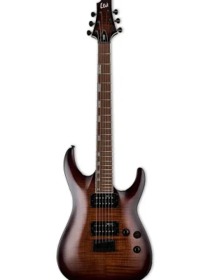 Einfach bestellen - ESP LTD H-200FM Dark Brown Sunburst