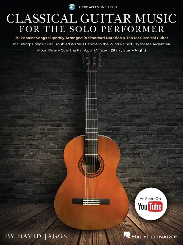 Hal.leonard Classical Guitar Music for the Solo Performer | Premium-Qualität