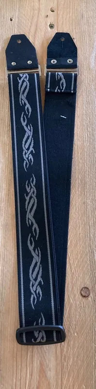 Aktion - Bull Nylongurt schwarz - silber
